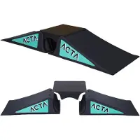 Acta Skate Rampe Kinder - Fahrrad Rampe, Stunt Scooter & BMX Sprungschanze