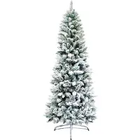 Famanu Kunstweihnachtsbaum 150 cm - Schnee-Effekt
