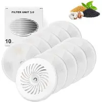OEM Katzenwasserfilter 10er Pack, rund, 1,85L, Aktivkohle, Automatisch