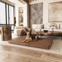 OEM Orthopädisches 3D Hundebett, wasserdicht, atmungsaktiv, mittel bis klein