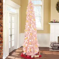 Famanu Weihnachtsbaum - Kunstbaum mit 150 cm Höhe, 30 x 30 cm Grundfläche