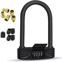 OEM Fahrradschloss mit 4-stelligem Code, U-Form, sicher