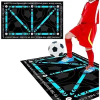 OEM Fußballtrainingsmat - Opvouwbaar Trainingsmat - Fußball-Dribbelmat - Trainingsmaterial - für Fußball - Portativ