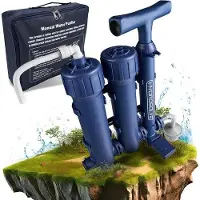 OEM Tragbares Wasserfilter für Outdoor, Camping, Notfälle, effizient