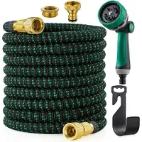 OEM Gartenschlauch 15m mit 10 Funktionen - leicht und flexibel mit massiven Messingfittingen