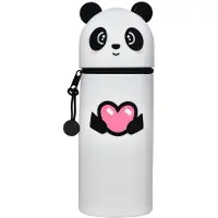OEM Weiches Silikon-Etui, 2-in-1, für Stifte, Tiere, schwarz
