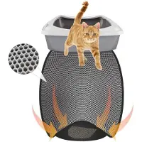 OEM Kattenschutzmat Oval6075, wasserdichtes zweischichtiges Design, Honiggrat-Modell