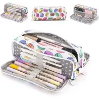 OEM Große Schülerinnen Etui mit 3 Fächern für Mädchen