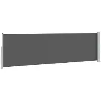 vidaXL Ausziehbare Seitenmarkise 140 x 500 cm Polyester Rechtwinklig