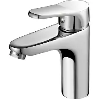 OEM Wasserhahn für Waschbecken, warm/kalt, wassersparend, Chrom