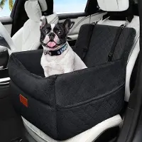 OEM Hundesitz für kleine Hunde, erhöht, mit Kissen und wasbarer Hülle