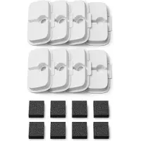 OEM 16 Stück Katzenfontein-Filter mit Vorspongen, 25 Liter, kompatibel PLWF005