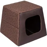OEM Kleines Pyramid-Hundebett Braun 800g