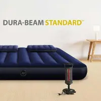 OEM Bunte Luftmatratze 203x152x25cm Set