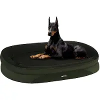 OEM Orthopädisches Hundebett, Hundesofa, 4-seitig, Anti-Rutsch, abnehmbar, olivgrün, groß