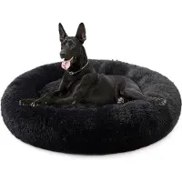 OEM Wasbares Rundes Hundebett 70cm weich antirutsch