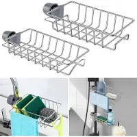 OEM Edelstahl-Spülbecken-Organizer mit Wasserhahn-Halter