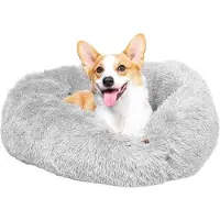OEM Weiches Haustierbett, Beruhigendes Hundebett, Antirutsch Boden, Waschbare Hülle