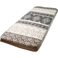 Markenlos Luftbett Chatou Print Isomat Box Matratze Grau - Baumwolle