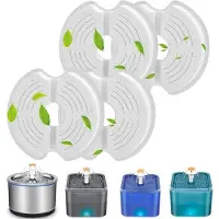 OEM Kattenfontein Reservefilter - Rund - 25 l Stahl - 2 l - Aktivkohlefilter (8 Stücke)