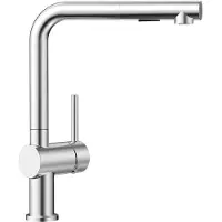 OEM Edelstahl-Küchenarmatur, einhebelig, 360° drehbar, 2 Strahlarten