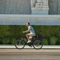 OEM Elektrische Fahrrad Hecktasche schwarz