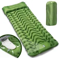 OEM Wasserdichtes Camping-Luftbett mit Kissen und Fußpumpe
