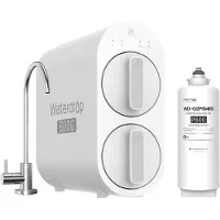 Waterdrop WD-G2P600 RO Umkehrosmose Wasserfiltrationssystem, mit 1 zusätzlichen WD-G2P6MRO Filter