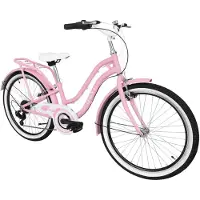 DaviBikes Kinderfahrrad Davi Molli, 24", 130–165 cm, 7-Gang, Rosa