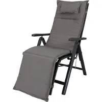 Sun Garden Auflage Relaxliege Toronto 50318-625 taupe 170x52x6,5 cm