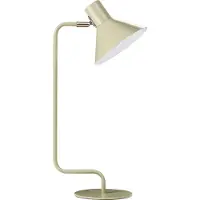Beliani Tischlampe Hellgrün Eisen 51 cm Rund mit Kabel Schalter Modern Nachttischlampe für Schlafzimmer Schreibtischlampe für Büro