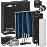 RIDEX Inspektionspaket Filterset für RENAULT TWINGO II (CN0)