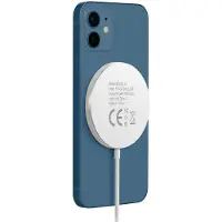 Avizar Mayaxess, Magnetisches 15W MagSafe Ladegerät für iPhone 13 Mini, Weiß