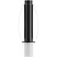 Beneito Faure Argo LED-Einbaustrahler, 3,5 W, 180°, Mattschwarz, 4000 K - Einbauleuchte für den Innenbereich mit hoher Farbwiedergabe (CRI > 95) -