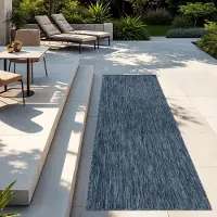 TT Home Teppich Für Outdoor Wetterfest Küchenteppich Balkon Terrasse Unifarbenes Design Modern Größe 60x100 cm