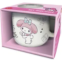 Stor Universaltasse My Melody 414 ml, 1 Stück, Weiss/Rosa