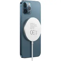 Avizar Mayaxess, Magnetisches 15W MagSafe Ladegerät für iPhone 12 / 12 Mini / 12 Pro / 12 Pro Max, Weiß