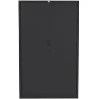 Schaffenburg Rollladenschrank »Claudius Plus« 120 cm 5 OH schwarz, 120x198x45 cm