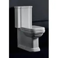 Kerasan WC Abgang senkrecht/WC Abgang waagrecht/WC Monoblock Retro/Vintage Serie Waldorf Chrom von