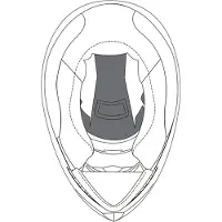 AGV K-3 Sv Innenpolsterung