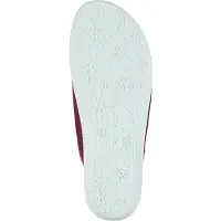Fly Flot Damen Pantolette Keilabsatz offene Zehe Mesh 330059, Größe:40 EU, Farbe:Rot