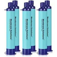OEM Tragbarer Wasserfilter 6er Pack ideal für Camping Wandern Reisen