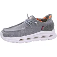 Fusion Herren Sneaker Jack 5.0 Grün aus atmungsaktivem Textil, superleicht mit herausnehmbarer Korksohle