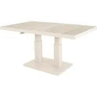 Lesli Living - Gartentisch Prato - Beige - 140x85x50cm