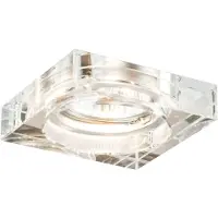 Paulmann 3er Set 999.13 Premium EBL Set Cristal Quadro max. 3x35W GU10 Klar/Glas
