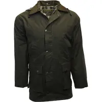 Walker and Hawkes Wachsjacke Benson olive 3XL