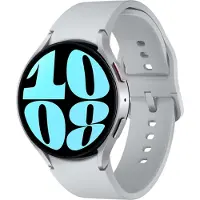 Samsung Galaxy Watch6 SmartWatch, Gesundheitsfunktionen, Fitness -Tracker, Bluetooth, 44 mm Silber, enthalten