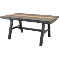 Lesli Living - Gartentisch Brixton - Grau - 170/220x102cm