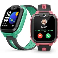 Imoo Smartwatch für Kinder, 1,3-Zoll-Touchscreen-Telefon mit langlebiger Video- und Telefonanruffunktion, IPX8 wasserdicht (rosa)