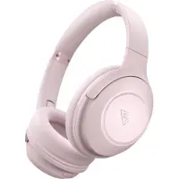 Doqaus Bluetooth Kopfhörer Over Ear, 70 Stunden Spielzeit, Kabellos, 3 EQ-Modi, HiFi-Stereo, Faltbar, Bluetooth 5.3 Wireless, Perfekt für Reisen, Rosa